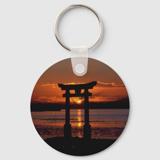 Japanisch Shrine Nagao Schlüsselanhänger (Vorderseite)