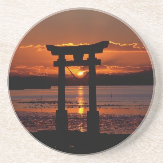 Japanisch Shrine Nagao Untersetzer (Vorne)