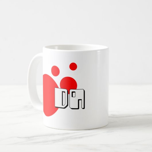 Japanisch SODA Kaffeetasse (Vorderseite Links)