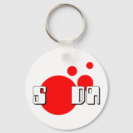 Japanisch SODA Schlüsselanhänger (Vorderseite)