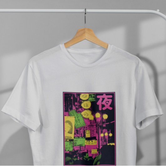 Japanisch-Stadt-Fotografie T-Shirt