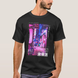 Japanisch Street Cyberpunk Tokyo Streetwear Aesthe T-Shirt