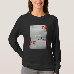 Japanisch Street Cyberpunk Tokyo Streetwear Aesthe T-Shirt