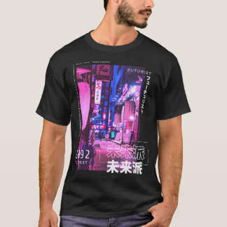 Japanisch Street Cyberpunk Tokyo Streetwear Aesthe T-Shirt