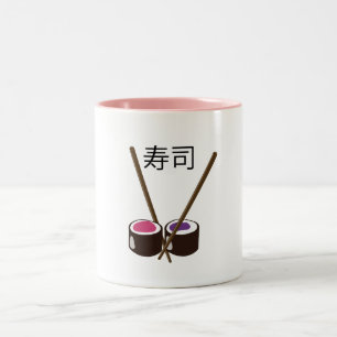 Japanisch Sushi Chopsticks Zweifarbige Tasse