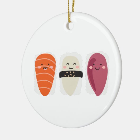 Japanisch Sushi Keramik Ornament (Links)