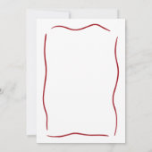 Japanisch Sushi Night Birthday Einladung (Rückseite)