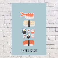 Japanisch Sushi Nigiri Maki Roll Benutzerdefiniert
