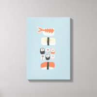 Japanisch Sushi Nigiri Maki Roll