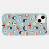 Japanisch Sushi Pattern Case-Mate iPhone Hülle (Rückseite (Horizontal))