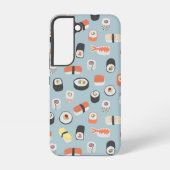 Japanisch Sushi Pattern Samsung Galaxy Hülle (Rückseite)