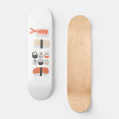 Japanisch Sushi Skateboard (Vorderseite)