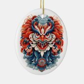 Japanisch Tengu Keramik Ornament (Rechts)