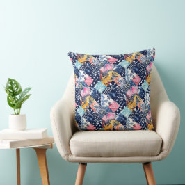 Japanisch Textil dekorative Kimono inspiriert 1 Kissen