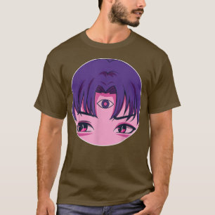 Japanisch Third Eye Anime Manga Graphic Art Japan  T-Shirt
