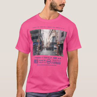 Japanisch Tokyo Cyberpunk Art Streetwear Retro Gra T-Shirt