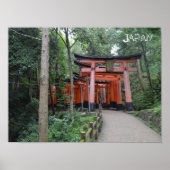 Japanisch Torii Gates Poster (Vorne)