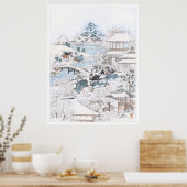 Japanisch Ukiyo-e der 47 Ronin kämpfend Samurai Poster (Küche)