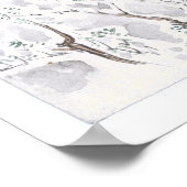 Japanisch Ukiyo-e der 47 Ronin kämpfend Samurai Poster (Ecke)