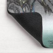 Japanisch Ukiyo-e Sakanoshita von Hiroshige Mousepad (Ecke)