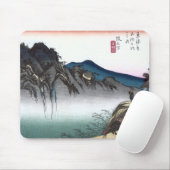 Japanisch Ukiyo-e Sakanoshita von Hiroshige Mousepad (Mit Mouse)