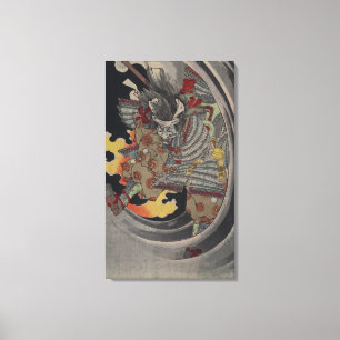 Japanisch Ukiyo-e Yokai Ghost von Yoshitoshi Leinwanddruck