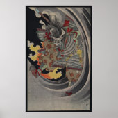 Japanisch Ukiyo-e Yokai Ghost von Yoshitoshi Poster (Vorne)