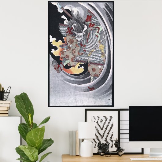 Japanisch Ukiyo-e Yokai Ghost von Yoshitoshi Poster (Heimbüro)