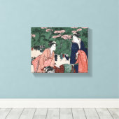 Japanisch Vintag #3 Leinwanddruck (Insitu (Holzboden))