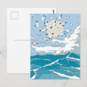 Japanisch Vintag Seqscape Postkarte (Vorne/Hinten)