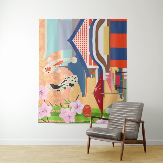 Japanisch Wandteppich (Beispiel)