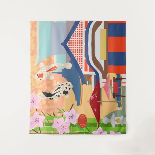 Japanisch Wandteppich (Vorderseite)