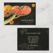 Japanisch Washi Muster einzigartig Visitenkarte (Vorne/Hinten)