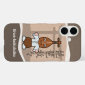 Japanisch Yokai Biwa-bokuboku Lute Man Case-Mate iPhone Hülle (Rückseite (Horizontal))