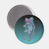 Japanisch Yokai Cat - Niedlich Bakeneko Magnet (Vorderseite/Rückseite)