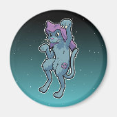 Japanisch Yokai Cat - Niedlich Bakeneko Magnet (Vorne)