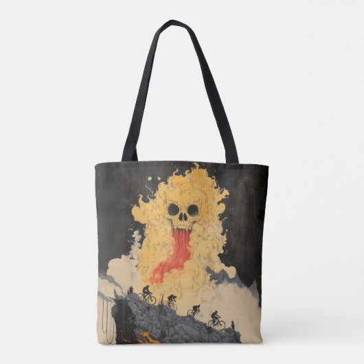 Japanisch Yokai Cycling Tasche (Rückseite)