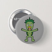 Japanisch Yokai Gawappa Button (Vorne & Hinten)