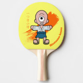 Japanisch Yokai Hitotsume-kozo Tischtennis Schläger (Vorderseite)