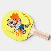 Japanisch Yokai Hitotsume-kozo Tischtennis Schläger (Seitenansicht)