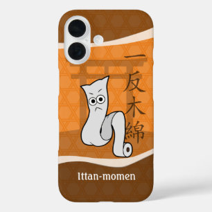 Japanisch Yokai Ittan-momen iPhone 16 Hülle