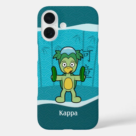 Japanisch Yokai Kappa Case-Mate iPhone Hülle (Rückseite)