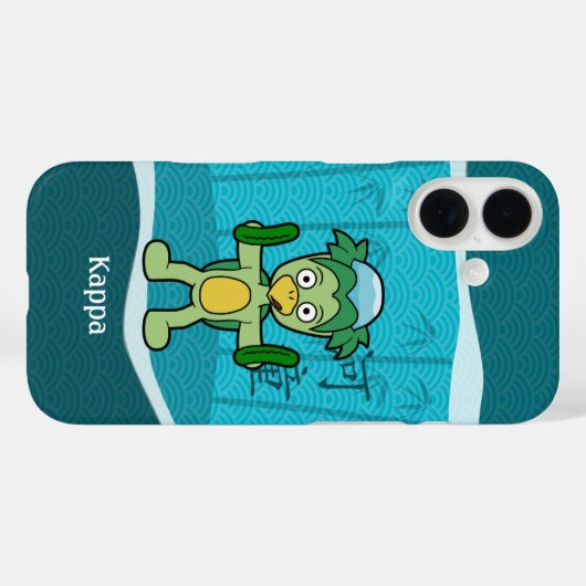 Japanisch Yokai Kappa Case-Mate iPhone Hülle (Rückseite (Horizontal))
