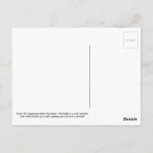 Japanisch Yokai Nurikabe Postkarte (Rückseite)