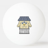 Japanisch Yokai Nurikabe Tischtennisball (Rückseite)
