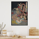 Japanisch Yokai Ukiyo-e Omoi Tsuzura von Yoshitosh Poster (Küche)