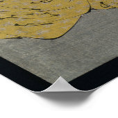 Japanisch Yokai Ukiyo-e Omoi Tsuzura von Yoshitosh Poster (Ecke)