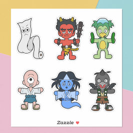 Japanisch Yokai Vinyl Sticker Set 1