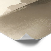 Japanisch Zen Minimalistisch Poster Calm Modern (Ecke)