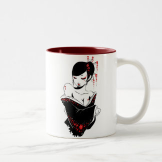 _japanisch zweifarbige tasse